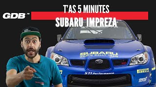 TAS 5 MINUTES  LA SUBARU IMPREZA [upl. by Pickford]