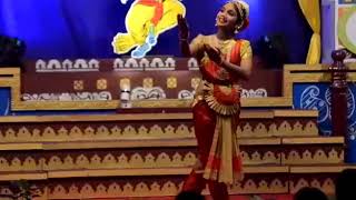 Bharatnatyam by Poorvi Hegde on Durge Durge Jai Jai Durge [upl. by Alurta239]