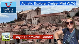 Marella Explorer Adriatic Explorer Cruise Mini Vlog Day 6 Dubrovnik Croatia marellacruises [upl. by Nylrats]