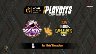 Home Power presenta Caribes de Peñuelas vs Cafeteros de Yauco  1224  LBP 202324 [upl. by Atterahs]