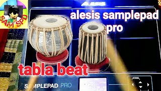 Alesis samplepad pro Indian tabla playing beat [upl. by Cired]