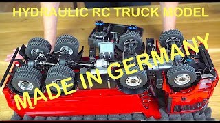 RC TRUCK ACTION REVIEW  MAN TGS 8x8 DUMP TRUCK  ScaleART [upl. by Samala]