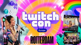 TWITCHCON  EU Rotterdam 2024  DJ amp HOST  3Day VLOG  FOXY MANDY💛 [upl. by Worrell632]