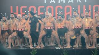 Auckland 2017 Maori Haka [upl. by Aedrahs319]