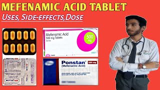 Mefenamic acid tablet  UsesSide effectsDose and precautions  In Hindi [upl. by Buyers]