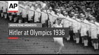 Hitler at the Olympics  1936  Movietone Moment  3 Aug 18 [upl. by Bean]