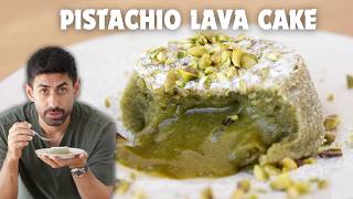 Pistachio Lava Cake Recipe [upl. by Thormora]