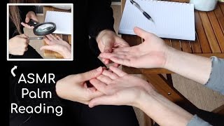 ASMR Palm Reading amp Energy Clearing [upl. by Fredela816]