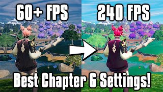 Fortnite Chapter 6 Settings Guide  FPS Boost Colorblind Modes amp More [upl. by Assenat]