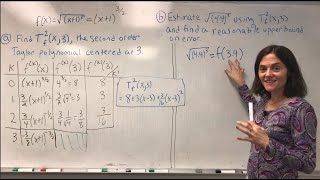 Calculus II Error in Taylor Polynomials [upl. by Marylynne]