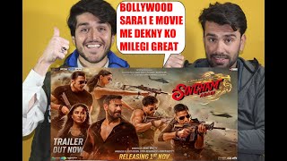 Singham Again  Official Trailer  A Rohit Shetty Cop Universe  In Cinemas 1st Nov AFGHAN REACTION [upl. by Enelkcaj148]