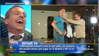 ¡BRUTAL Cristiano CANTÓ ¿DÓNDE ESTÁ CR7 y Cristóbal Soria ALUCINA [upl. by Eillak802]