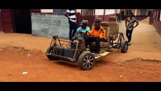 First Electric Vehicle in Cameroon by TAKOS [upl. by Alyahsat]