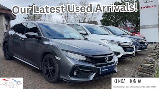 Latest Used Car Arrivals Civic HRV amp CRVs  Kendal Honda honda [upl. by Yeltnarb]