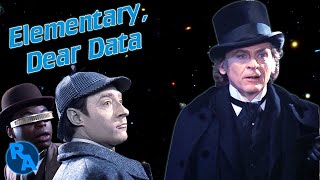 Star Trek TNG Review  2x3 Elementary Dear Data  Reverse Angle [upl. by Crabb]