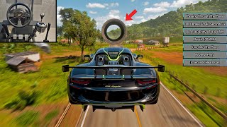 Driving Like A Boss  Porsche 918 Spyder  Forza Horizon 5  Thrustmaster T300 [upl. by Huskey]