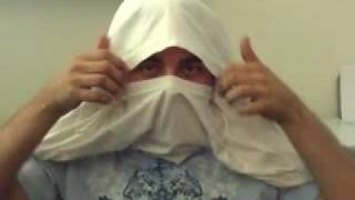 How To Make A TShirt Ninja Mask [upl. by Karena]