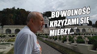 quotBo wolność krzyżami się mierzyquot spacer po Cmentarzu Orląt Lwowskich Cmentarz Łyczakowski Lwów [upl. by Aphra]