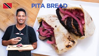 Versatile Pita Bread Recipe by Chef Shaun 🇹🇹 Foodie Nation [upl. by Antoinetta]