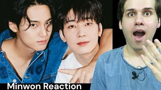 MinwonMeanie Moments Mingyu amp Wonwoo  Seventeen Reaction [upl. by Tremaine]