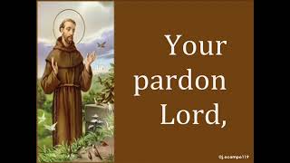 Prayer of Saint Francis with Lyrics [upl. by Ahsiadal96]