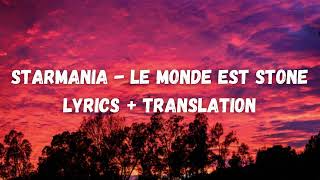 Starmania  Le monde est stone Lyrics  english translation [upl. by Amitarp]