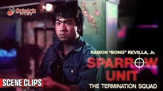 SPARROW UNIT 1987  SCENE CLIP 1  Ramon Bong Revilla Jr Ronnie Ricketts Debbie Miller [upl. by Ralston]