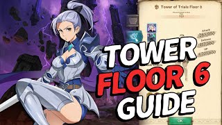 New Tower of Trials Floor 6 Guide  7DS Grand Cross [upl. by Loren]