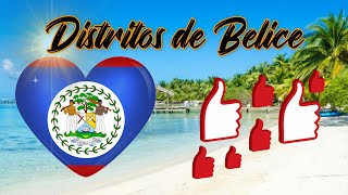 Distritos de Belice [upl. by Hazrit]