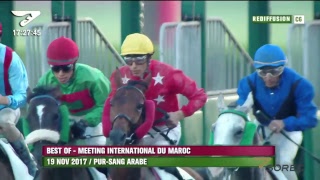 SOREC LIVE  Diffusion en direct des courses du Meeting International du Maroc  19112017 [upl. by Cila616]