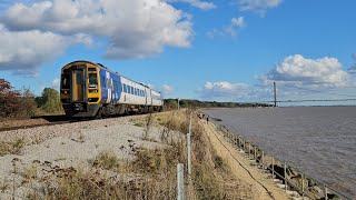 Northern Rail 158910 At Ferriby From Hull To Halifax [upl. by Atinwahs]