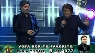 Yo Soy 290713 ANDREA BOCELLI Y RAPHAEL quotBesame Muchoquot Yo Soy 2013 Noche de Duos COMPLETO [upl. by Noj397]