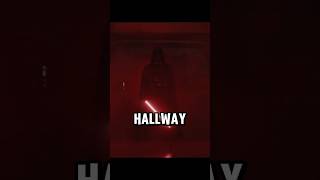 Vaders Hallways Scene Almost DIDNT HAPPEN starwars shorts [upl. by Ainirtac560]