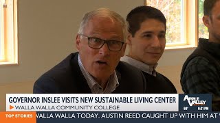 Washington Governor Jay Inslee visits Walla Walla on Wednesday [upl. by Yeltnerb]