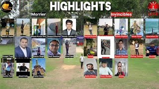 HIGHLIGHTS  Day 9  Match 4  Morrier VS Invincibles APL Day Night 2024  Amanora Cricket Pune [upl. by Boony]