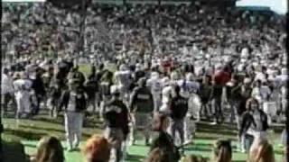 Ohio University 1992 Homecoming  Halftime Fight [upl. by Nnylyar]