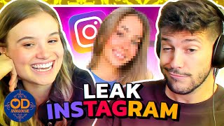 Les CANDIDATS LEAK leur INSTAGRAM [upl. by Gorlicki]