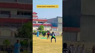 Annual sports cricket dheraiteam match highlights [upl. by Ahsirek]