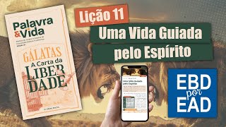 LIÇÃO 11  Uma Vida Guiada pelo Espírito REVISTA PALAVRA amp VIDA 82 [upl. by Faro298]