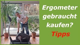 ERGOMETER GEBRAUCHT KAUFEN Tipps und Infos ergometertest [upl. by Latimer]