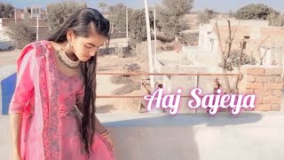 khushiyan da chadya   Aaj Sajeya song l Alaya F  Goldie Sohel l Sneaker song l wedding dance [upl. by Yadrahc]