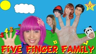 Daddy Finger Family Song  Five Finger Rhymes For Children  Debbie Doo [upl. by Liemaj]