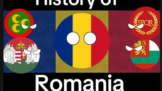 History of Romania countryballs [upl. by Eseuqcaj]