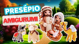 🎉LANÇAMENTO PRESÉPIO AMIGURUMI PRONTO [upl. by Marsden846]