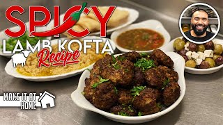 LAMB KOFTA KEBAB  SIMPLE TASTY MOUTHWATERING RECIPE [upl. by Ylla]