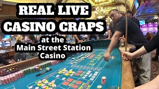 Live Casino Craps Hawaii Craps Shooters at the Main Street Station Casino [upl. by Giuliana]