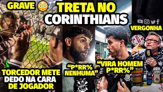 O DED0 NA CARA HUMlLHANTE DE TORCEDOR DO CORINTHIANS PRA ClMA DE JOGADOR APÃ“S VEXAME E NET0 PISTOLA [upl. by Alvord]