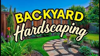 Backyard Hardscaping for Small Spaces  Creative Design Ideas [upl. by Lareine839]