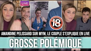 AMANDINE PELISSARD ET SON MARI DANS LE X ILS SEXPLIQUENT EN LIVE AVEC LEUR FILS 😱 TPMP SCANDALE [upl. by Nedla535]