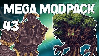 Terraria  43 OUR NEW HOME Mega Modpack Lets Play [upl. by Lorain612]